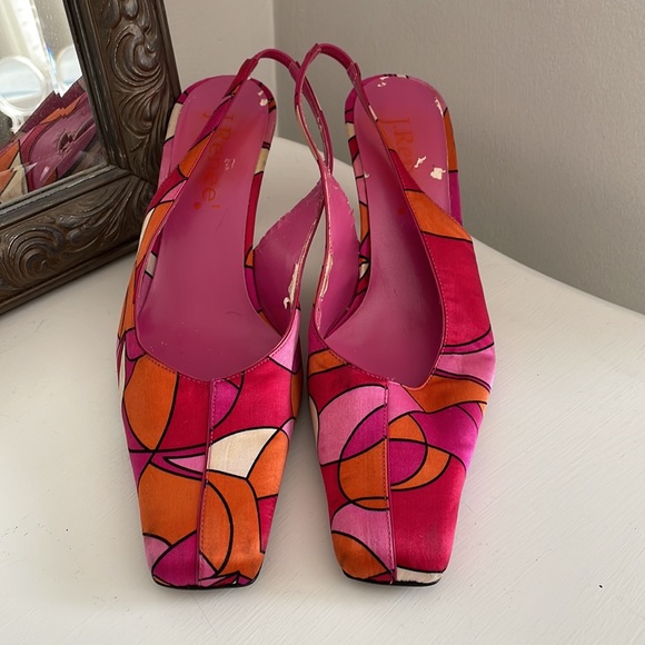Y2k Square Toed Heels - Jodie